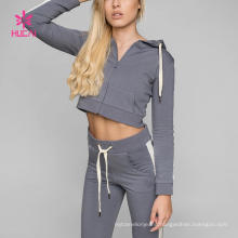 Custom Fitness Wear Long Sleeve Zip up Women Gym Jacket